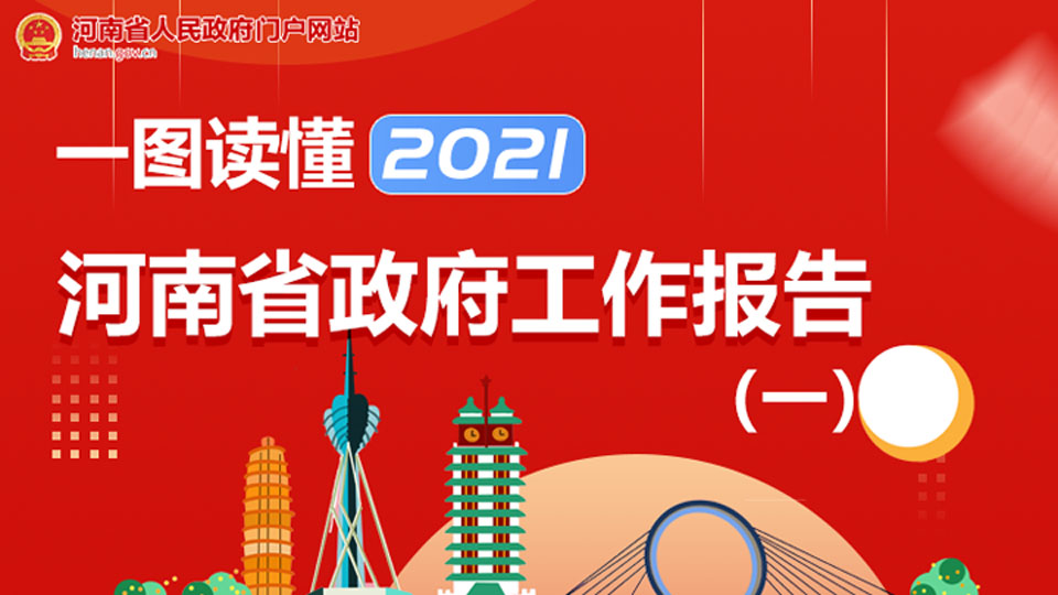 一圖讀懂 | 2021年河南省政府工作報告