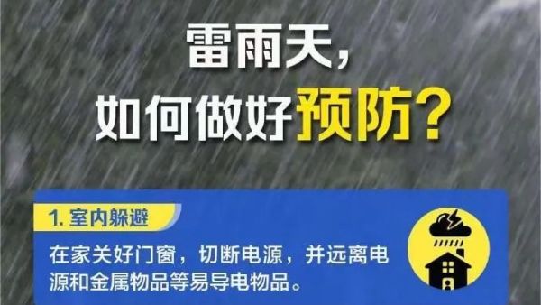 “杜蘇芮”來了！河南將迎暴雨、大暴雨，這些避險知識請牢