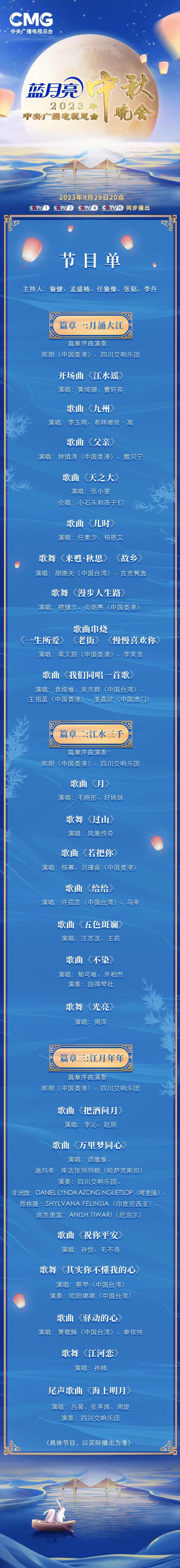 節(jié)目單來了！今晚8點，宜賓見